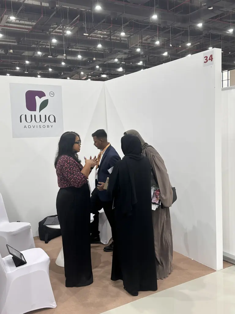 Elezebeth Netto at RAKJIF Career Fair 2025, Ruwa Advisory