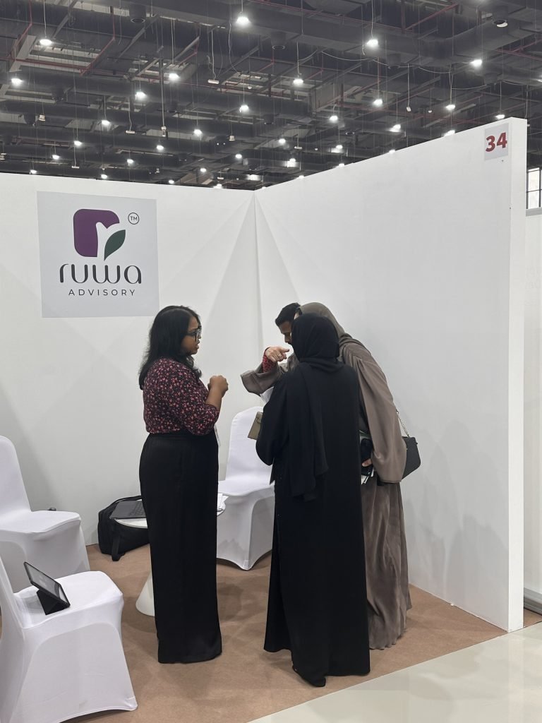 Elezebeth Netto at RAKJIF Career Fair 2025, Ruwa Advisory