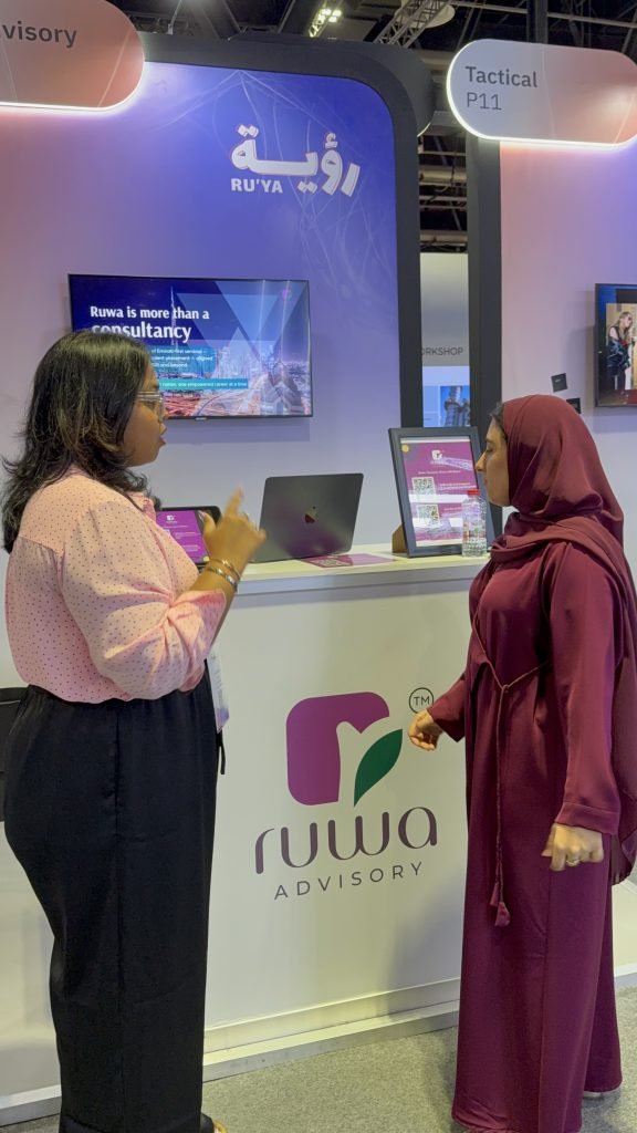 Elezebeth Netto at Ru'ya Careers 2025, Ruwa Advisory soft launch