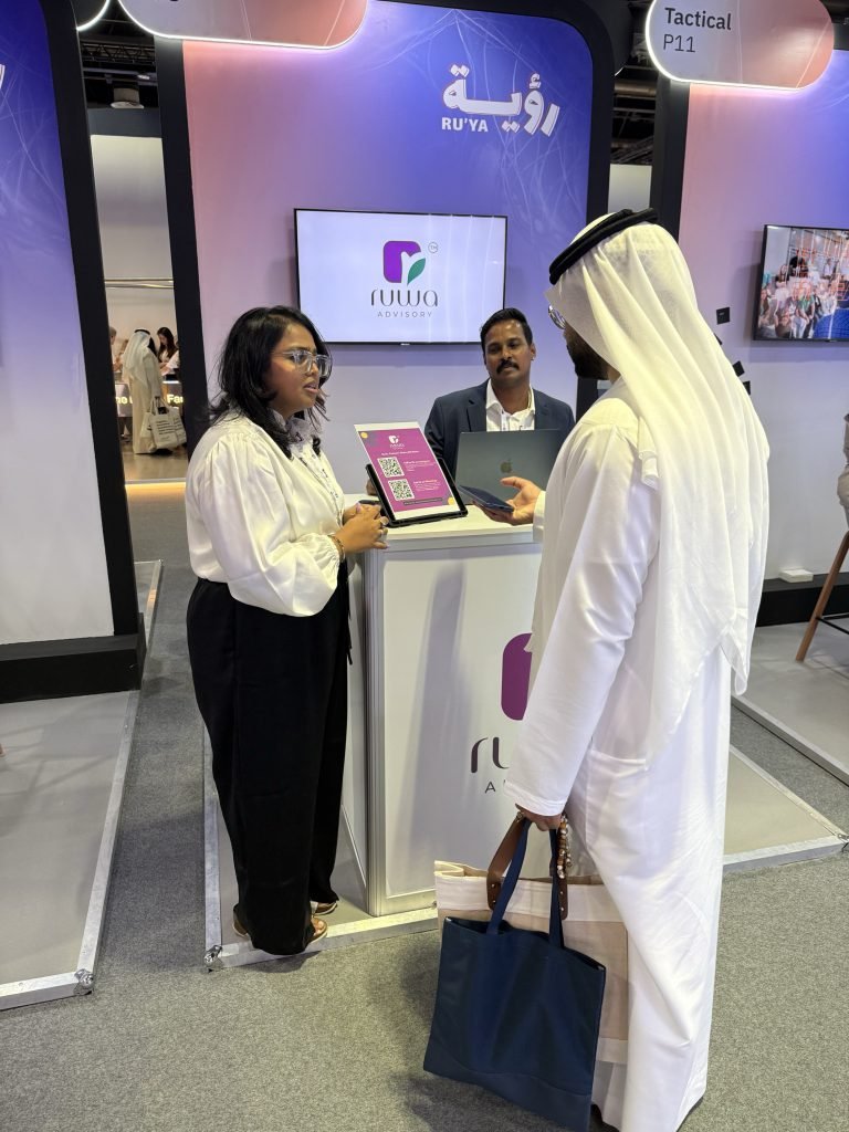 Elezebeth Netto at Ru'ya Careers 2025, Ruwa Advisory soft launch