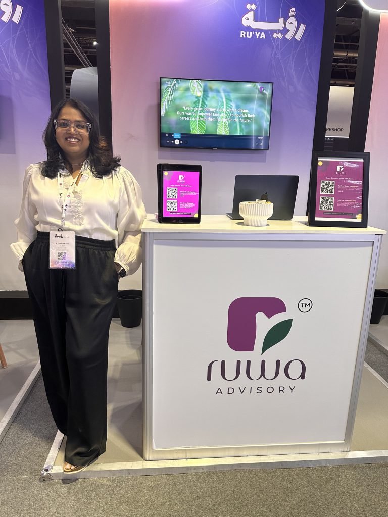 Elezebeth Netto at Ru'ya Careers 2025, Ruwa Advisory soft launch