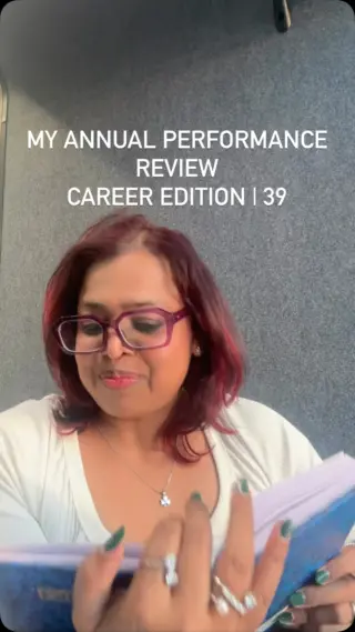 Shot this on 9/9 when I officially turned 39. Posting it three days later because apparently content turnaround time also needs to be added under “Needs Development.” 😂Instead of doing the usual “39 lessons at 39”, I decided to give myself something I’m far more qualified to deliver:An annual performance review. Career edition. 💀Some areas exceeded expectations.
Some need significant development.
And apparently my tolerance for toxic management has shown remarkable improvement. If you know, you know. 😂Overall though? Contract renewed. Promotion approved. We continue our roller-coaster journey to fabulous 40s ✨🧿🌱🧧🍀I actually had WAY too much fun doing this, so I have a feeling Performance Review might become a little series here.Now your turn: if you had to review yourself, what’s ONE thing that Exceeds Expectations and ONE thing that Needs Development?I want actual answers. 😂Annual performance review • career humour • workplace humour • career growth • work personality • 39th birthday