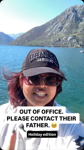 For the record, I am on ANNUAL LEAVE.

From my full-time job. From running my business. And most importantly, from making ANY decisions that require more than two functioning brain cells. 😭😂

Fortunately, this family has a highly capable man who serves as the CEO of Holiday Operations, Head of Family Project Management AND Chief Financial Officer.

His name is Rosh. He is also their FATHER. 😂

He has the itinerary. He has the budget. He has ALL the answers.

I have sunglasses and a sea view. 😎🌊

And yet, somehow, every enquiry about dinner, tomorrow’s plans and departure times keeps getting escalated to me.

EXCUSE ME. WHY ARE WE BYPASSING THE ENTIRE MANAGEMENT STRUCTURE?! 😭

I did NOT cross international borders to attend another planning meeting.

I am fully available for hugs, laughs, sea dips, pool games, family photographs and making memories. ❤️

But loving your children and leaving logistics to their perfectly capable father can absolutely coexist.

The children are loved. Management is fully staffed. The mother is simply OUT OF OFFICE. 😂

Please respect the organisational structure. Thank you.

Now, parents, genuine question…

Who actually plans the holidays in your family, and who gets asked ALL the questions anyway? 👀😂

#ByLizNetto #ParentingHumour #FamilyHoliday #WorkingMum #corporatehumour
