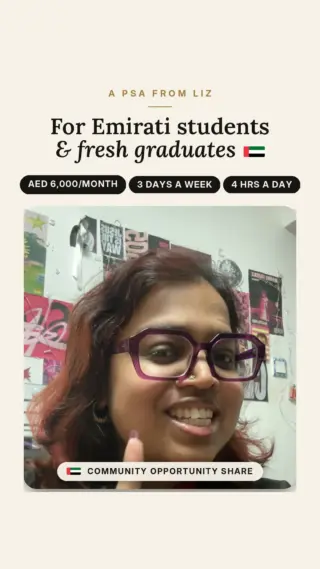 🇦🇪 Know an Emirati student / fresh graduate looking for their first workplace experience?

Here’s an opportunity worth sharing!

💰 AED 6,000 per month
🗓️ 3 days a week | Just 4 hours a day
📍 Dubai | Office-based

An employer in Dubai is looking for a UAE National Admin Support Executive to support its HR team with administrative tasks, coordination and reporting.

It’s an opportunity for students and fresh graduates to gain practical workplace experience while continuing their studies.

Here’s what you need to know:

✅ Salary: AED 6,000/month, plus potential Nafis support (subject to individual eligibility)
✅ Working hours: 8:00 AM to 12:00 PM, three days per week
✅ Flexibility: Working days will be agreed and fixed around the successful candidate’s study schedule
✅ Eligibility: Emirati students currently enrolled in education and fresh graduates
✅ Location: Dubai, fully office-based
✅ Joining: Immediate

📩 HOW TO APPLY

Email your CV directly to: info@strategicuae.com

Subject: Admin Support Executive – UAE National

If you’re currently studying, please include your course timings and availability.

📌 A quick clarification: I’m not recruiting for this position. I’m simply helping a friend give this opportunity more visibility within our community. Applications will be handled directly by the recruiting team, and shortlisted candidates will be contacted by them.

As this is an immediate requirement, interested candidates are encouraged to apply promptly.

❤️ And a small favour from my community…

We talk a lot about how challenging it can be for young people to find their first opportunity. Sometimes, helping is as simple as making sure the right information reaches the right person.

So please share this with an Emirati student, a parent, a university group or someone in your network who could benefit.

One share could help someone take their first step into the workplace. 🇦🇪

#Emiratisation #EmiratiTalent #UAEJobs #DubaiJobs #EmiratiGraduates GraduateOpportunities