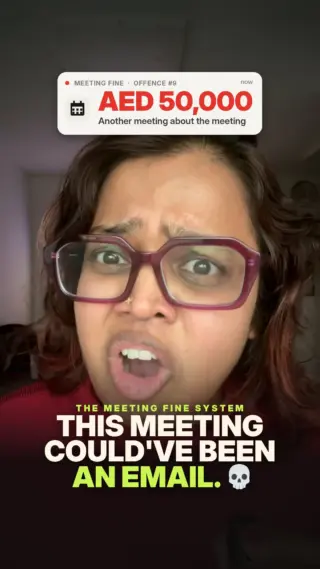 I think I’ve finally found a business model that could fund my early retirement. 😂💸

My target market? People who believe every thought they have deserves a calendar invite.

Listen, I have nothing against meetings. But WHY am I sitting in a room with 10 people, listening to two people have a conversation that could’ve happened without the rest of us?! 😭

I’ve spent YEARS attending meetings that could’ve been emails, Teams messages, WhatsApps, or better still, NEVER HAPPENED.

So I’ve decided to monetise my suffering. 😂

A few terms and conditions:

💸 All fines are payable by the person who sent the calendar invite.

💸 “It’ll just take 5 minutes” is NOT a valid defence.

💸 “Let’s take this offline” after wasting everyone’s time will be treated as an admission of guilt.

💸 And NO, we will NOT be scheduling a meeting to discuss these charges. That’ll cost you another AED 10,000. 😂

I can think of at least two people from my past who would’ve personally funded my retirement by now. And I’m being VERY conservative with my calculations. 💀

Anyway, I need your help building the official price list.

What’s the most ridiculous meeting you’ve ever attended, and HOW MUCH should we fine the organiser? 👀

Give me the offence and the amount in AED. Be specific. I’m taking submissions. 😂

And please send this to your work bestie. You know, the one you exchange LOOKS with during these meetings. 😭🤣

#CorporateHumour #OfficeLife #MeetingCulture #WorkplaceHumour #byliznetto